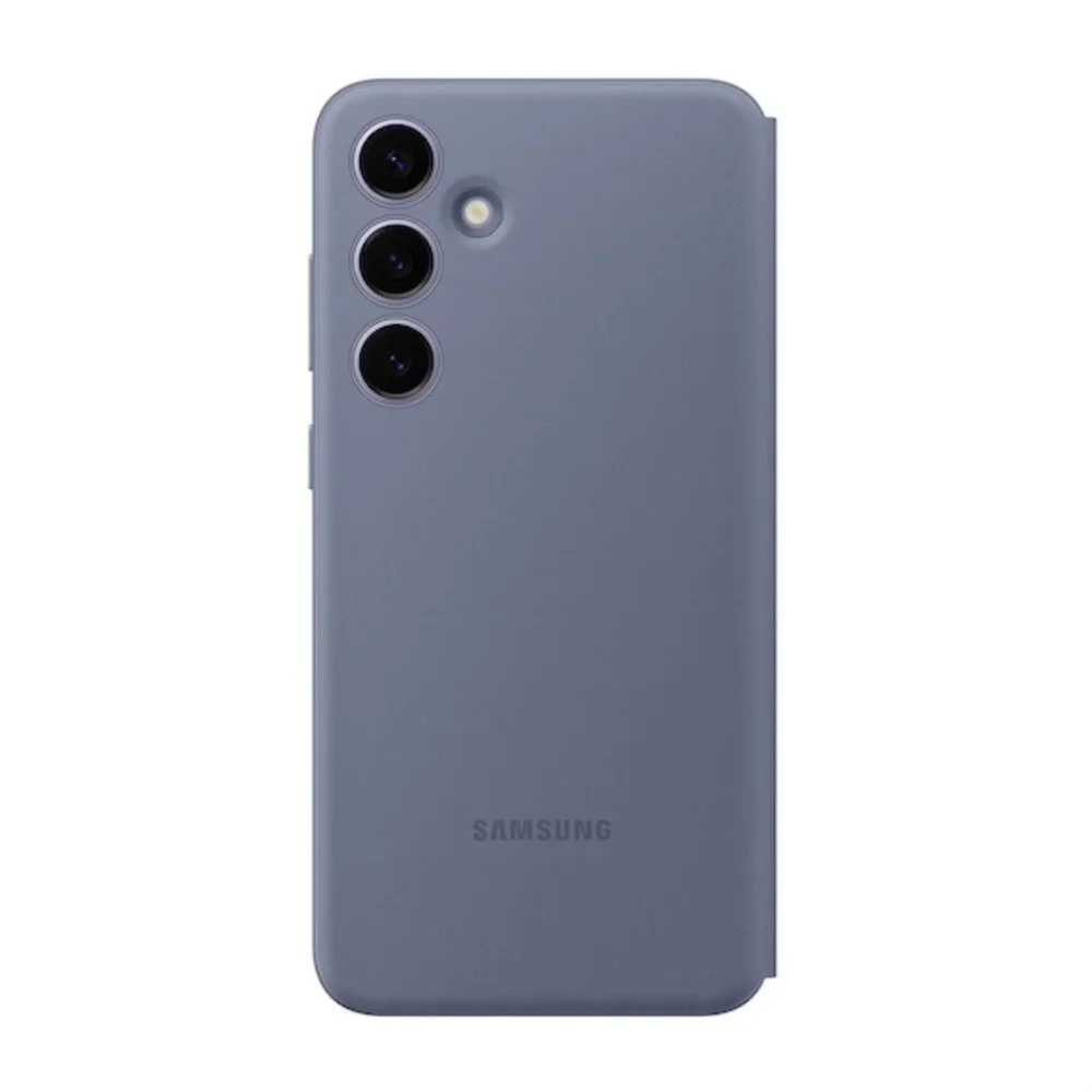 Galaxy S24+ S-View Wallet Case, Violet +‎ FREE Anti-Reflecting Protector